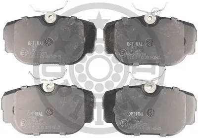 Produktbild von OPTIMAL Bremsbeläge Satz Vorne Bremsklötze für BMW 3 Limousine (E30) BP-09600