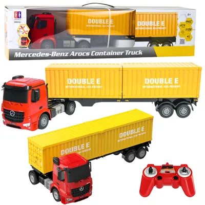 Zdjęcie produktu dla Ciężarówka Z Kontenerem Mercedes-Benz Arocs Zdalnie Sterowana RC 1:26