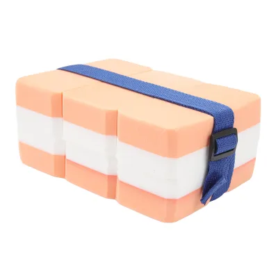 Produktbild von Verstellbarer Schwimmgürtel mit 6 ovalen Schwimmkörpern – EVA Pool Float für Kinder und Erwachsene, Ideal für Fitness und Anfängerschwimmen