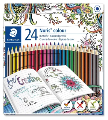 Produktbild von Farbstift Noris Colour 24St.-Johanna B
