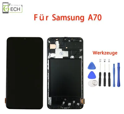 Produktbild von Für Samsung Galaxy A70 A705F LCD Display mit Rahmen Bildschirm Werkzeuge