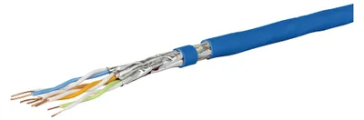 Zdjęcie produktu dla METZ CONNECT 1308427032142, 1000 m, Cat7, S/FTP (S-STP), Niebieski