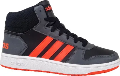 Produktbild von adidas Schuhe Hoops Mid 2.0K Gr.3,5 [EU 36] Core Black-Solar Red-Grey Six (GZ7768)