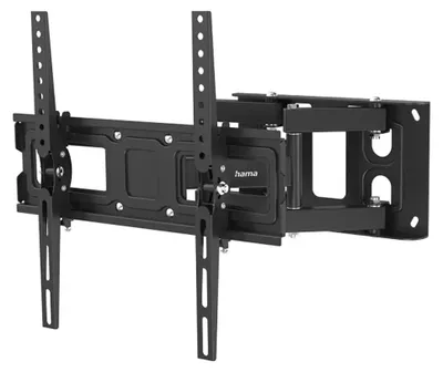 Produktbild von Hama TV-Wandhalterung, 190,5 cm (75"), 100 x 100 mm, 400 x 400 mm, -15 - 15°, 6°, Schwarz