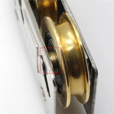 Produktbild von Verstellbare Kupferschieberolle 31–36 mm für Türen und Fenster