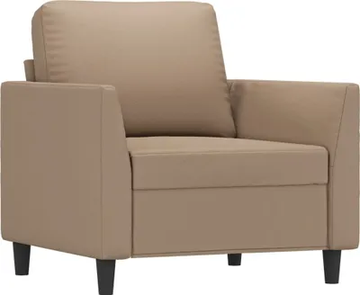 Produktbild von Sessel Cappuccino-Braun 60 cm Kunstleder