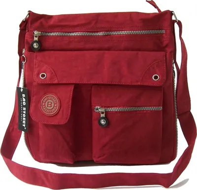Immagine prodotto di Borsa Street nylon borsa donna rosso 31x10x33 D2OTJ206R
