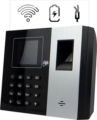 Produktbild von Zeiterfassungsgerät + LAN, Zusatzbatterie, IC Wiegand, HDWR TimeLok-300NWEPBI