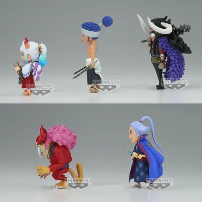 Imagen del producto de One Piece - Pack De Figuras One Piece WCF WanoKuni Onigashima Vol.9