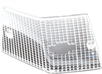 Zdjęcie produktu dla Osłona kierunkowskazu, biała, tylna, lewa, do skuterów Vespa PX 80, PX 200