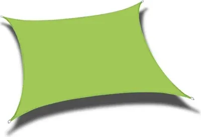 Produktbild von Segeltuch Polyester Oxford Stoff LxB 250x300 cm Grün Sonnensegel Wasserabweisend UV-Schutz »Malaga« 160gr./m² Rechteckig Wetterfest Reißfest, 2023900