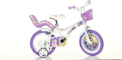 Produktbild von Dino Bikes K-pop Idol 14´´ Fahrrad Weiß,Lila 4-6 Years Junge Weiß,Lila 4-6 Years