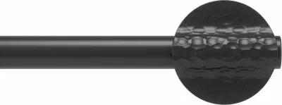 Produktbild von Umbra  Teleskop-Vorhangstange Odyssey, Gardinenstange, Stahl, Aluminium, Schwarz, 107-305 cm, 1017248-038