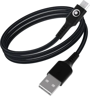 Zdjęcie produktu dla BigBen Connected, kabel USB-A do Micro-USB do ładowania i transmisji danych 10,5 W 1,2 m, czarny