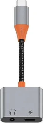 Obrázok produktu pre WiWU - Audio adaptér LT10 typ C na typ C + 3,5 mm