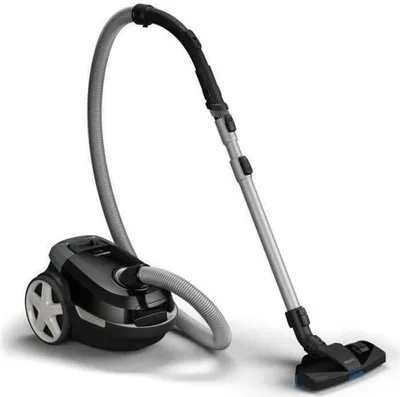 Image de Aspirateur avec sac PHILIPS Série 3000 Performer Compact, 900W, 3L, 79dB, Filtre Allergy H13, Noir