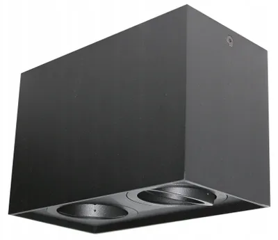 Produktbild von LED-ONE Aufbau-Spot Schwarz GU10 Beweglich Aluminium