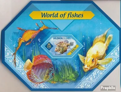 Produktbild von Briefmarken Salomoninseln 2014 Mi Block 303 (kompl. Ausg.) postfrisch Fische