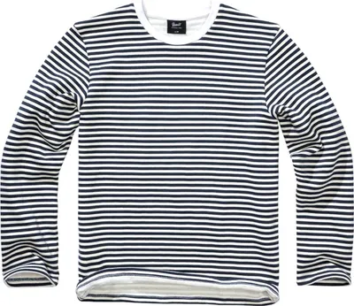 Immagine prodotto di Brandit Marine Pullover da uomo in felpa blu/bianco - M