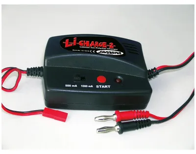 Image de Jamara - Chargeur - Li-Charge 2 - Chargeur de batterie Li-Polymère 12 Volts 0,5-1A