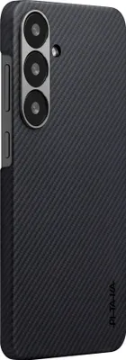 Immagine prodotto di Pitaka Custodia ultrasottile, Twill nero/grigio - Samsung Galaxy S25