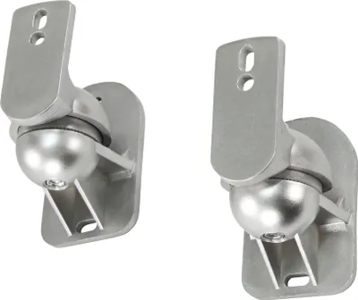Produktbild von Wandhalterungen für Lautsprecher, "LB-W5S", 5kg belastbar, 20°schwenkbar, silber, PAAR