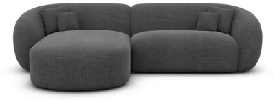 Produktbild von Stoff Ecksofa Sorelia L-Form Kurz