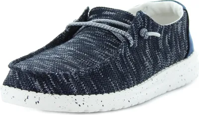 Produktbild von Hey Dude Wendy Sox Damen Leinenschuh in Blau, Größe 42