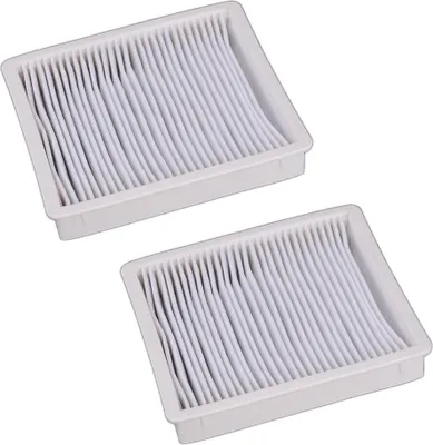 Produktbild von 2x HEPA-Filter / Allergie / Pollen / Abluft / Hygienefilter Ersatz für Samsung VCA-VH43 VCC4310H13/XAX VCC4310H14/XAX VCC4316H13/XAX VCC4316H14/XAX