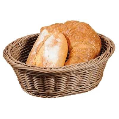 Produktbild von KESPER Brot-/Obstkorb oval, Höhe: 85 mm, Länge: 250 mm, Breite: 205 mm