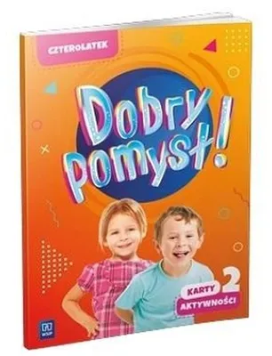 Productafbeelding van WSiP Dobry pomysł! Czterolatek. Karty aktywności cz. 2, Edukacyjny, Polski, Broszurowa okładka
