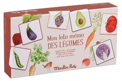 Imagen del producto de Juego educativo 2 en 1 para niños, Moulin Roty