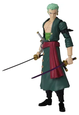 Produktbild von Actionfigur Roronoa Zoro - 17 cm - Beweglich - Mit Zubehör