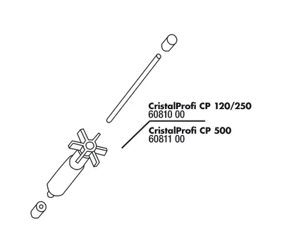 Produktbild von JBL Ersatzteil CP 120/250 Rotor-Set
