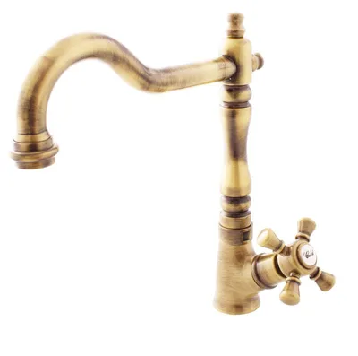 Immagine prodotto di Slezák-RAV Miscelatore monocomando per lavabo Slezák RAV Morava Retro MK394/8SM ottone vecchio Colore: ottone vecchio