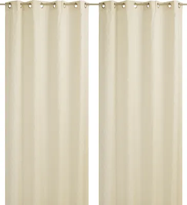 Produktbild von Elbersdrucke Ösenschal Soho Club 09 beige 245x140 cm
