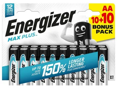 Productafbeelding van Energizer Max Plus Batterij Aa Lr6 10+10 St.