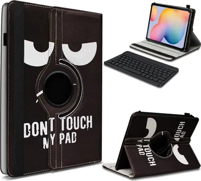 Produktbild von Tablet Hülle Tastatur Tasche für Samsung Galaxy Tab S6 Lite Schutzhülle BluetoothFarbe:Motiv 6
