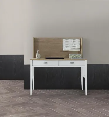 Image de Bureau moderne Tablettes Design élégant Blanc Bureau Chambre d'enfant