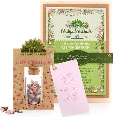 Produktbild von Geschenkset Lieblingsmutti und Blühpatenschaft Limitierte Muttertags-Edition