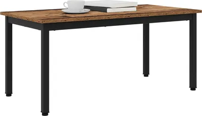 Produktbild von Hochwertigen Möbel Couchtische - Braun Couchtisch Altholz 100x50x45cm Holzwerkstoff NEU8333728