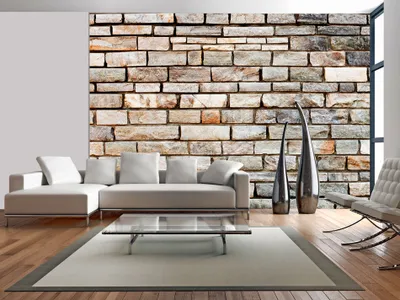 Immagine prodotto di Carta da parati fotografica in tessuto non tessuto parete in pietra 400x280 cm carta da parati murale XXL effetto 3D muro di mattoni muro di cemento murale di mattoni 10110903-23