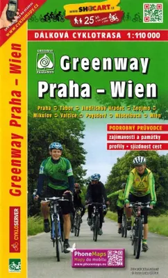 Obrázek produktu pro Grenway Praha - Wien - dálková cyklotrasa (CZ)