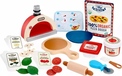 Produktbild von Little Tikes Creative Chefs Pizza Kit, Pizza Kit, 3 Jahr(e), AG13