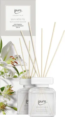 Produktbild von ipuro ESSENTIALS Raumduft White Lily 200 ml