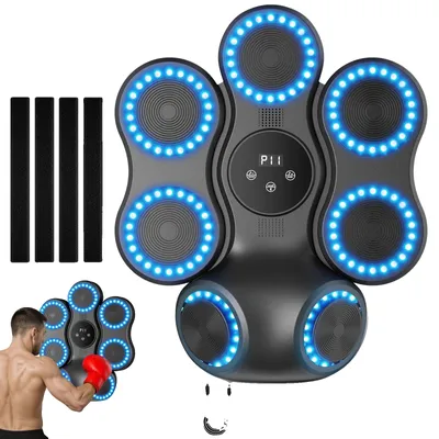 Immagine prodotto di Spiacciatola musicale, velocità regolabile, compatibile con Bluetooth, blu