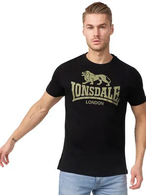 Produktbild von Lonsdale Herren-T-Shirt, Normale Passform mit Rundhalsausschnitt,SOXL