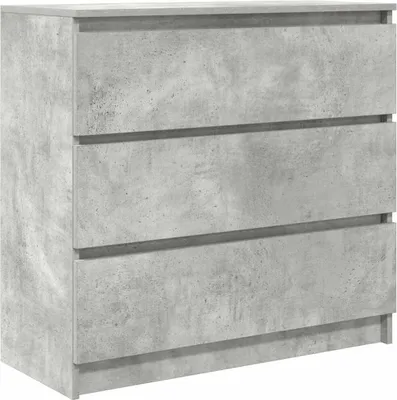Produktbild von Sideboard Betongrau 80x35x76 cm Holzwerkstoff