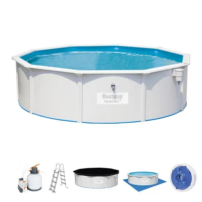 Produktbild von Bestway Hydrium Pool Set 56384 460x120cm Stahlwandpool-Set