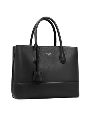 Produktbild von David Jones - Damen Große Handtasche Henkeltasche - Tote Shopper Bag PolyurethanEchtes L